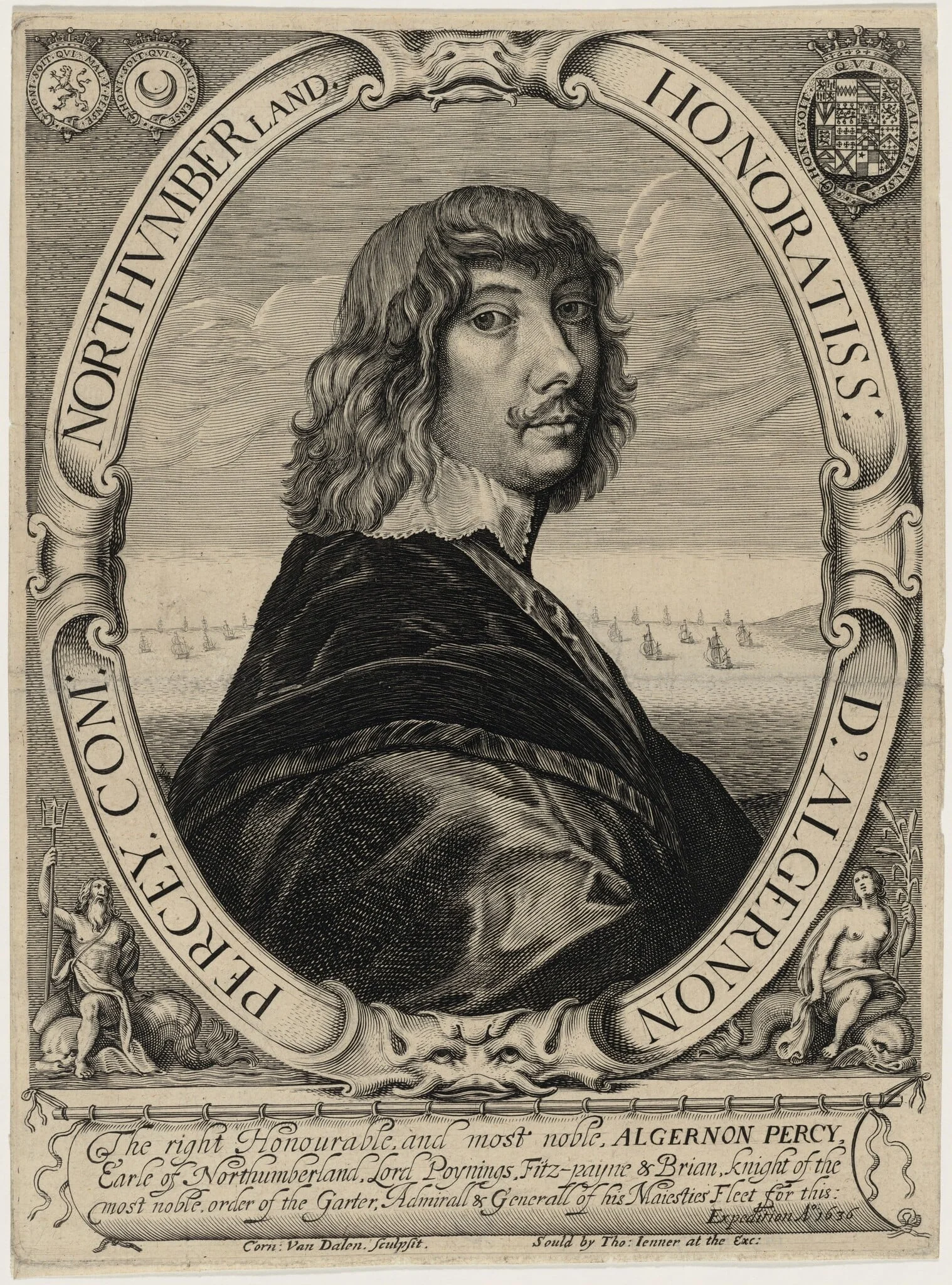Algeron Percy, 10th Earl of Northumberland, detail