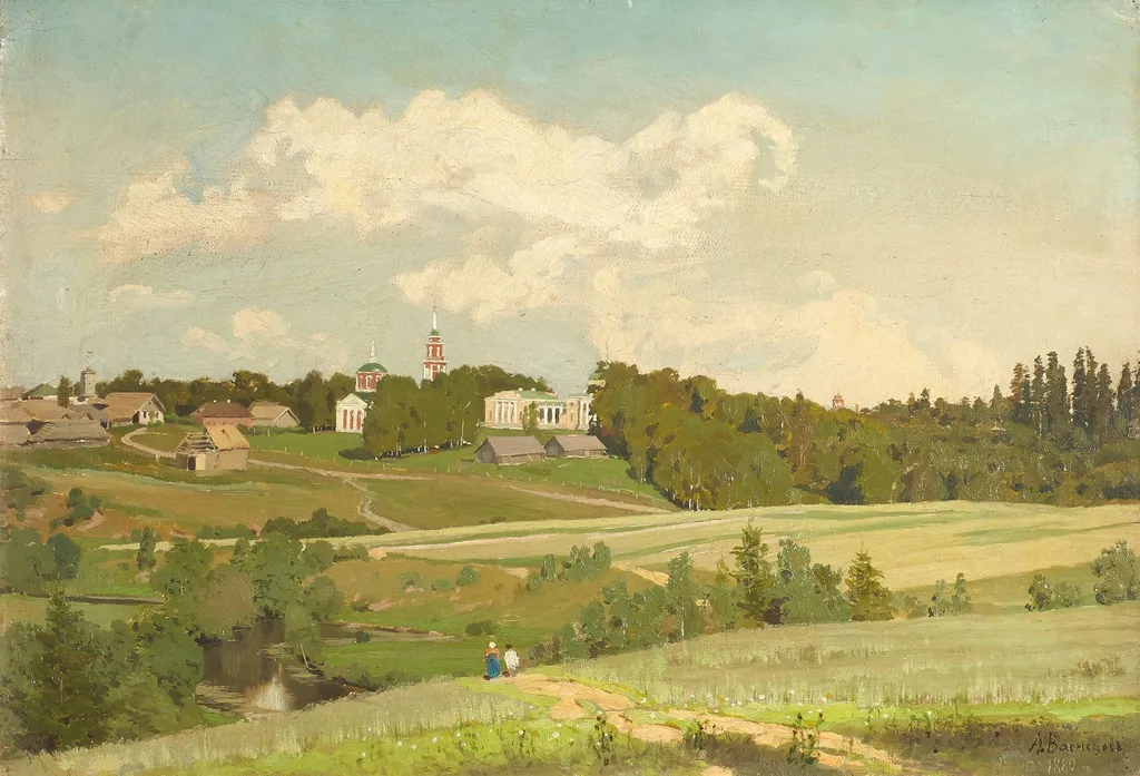Akhtyrka, by Apollinary Vasnetsov, oil, 1890