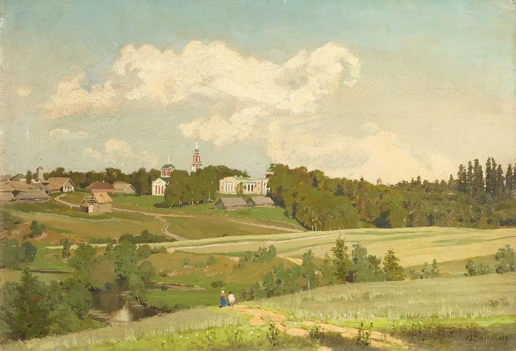Akhtyrka, by Apollinary Vasnetsov, oil, 1890