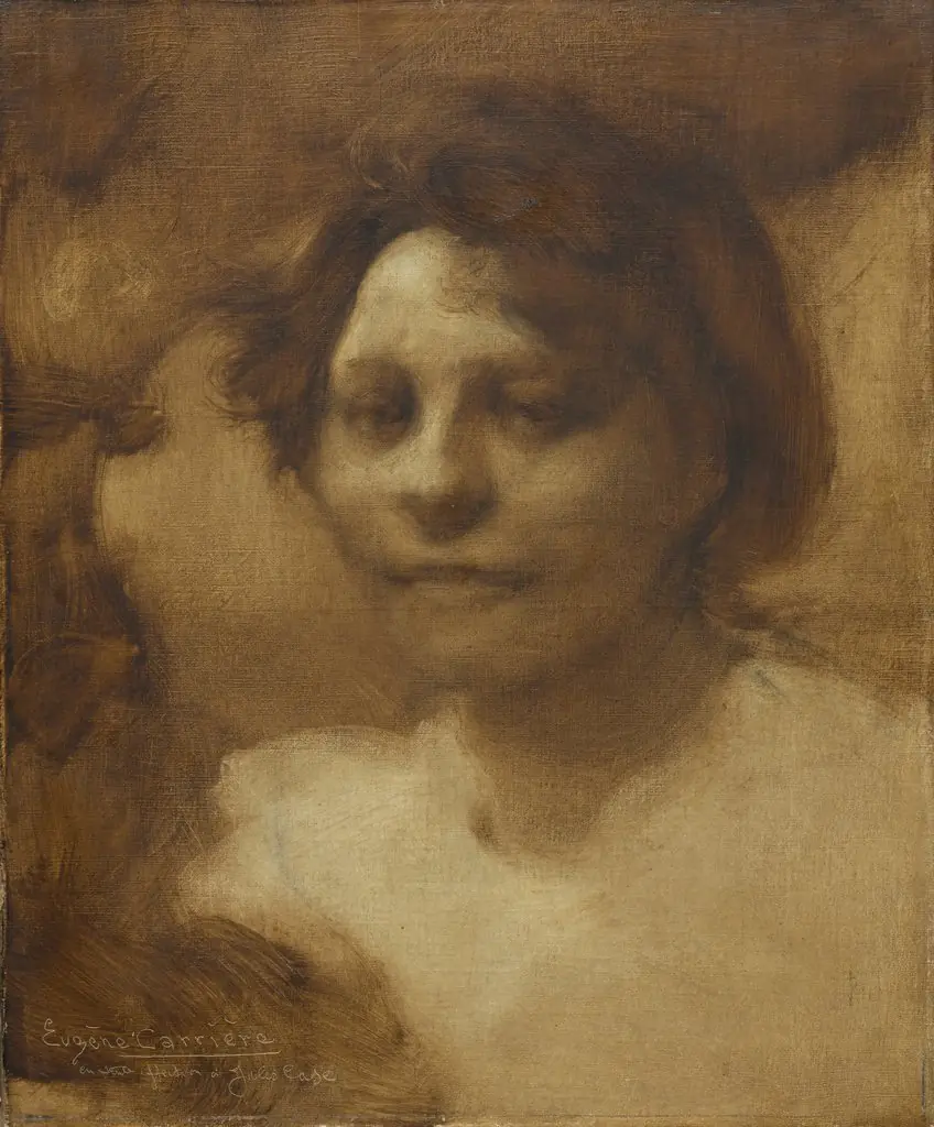 Madame Case, by Eugène Carrière, unspecified, 1900