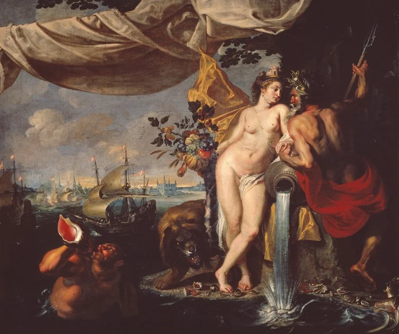 Allegory of the Sound, detail