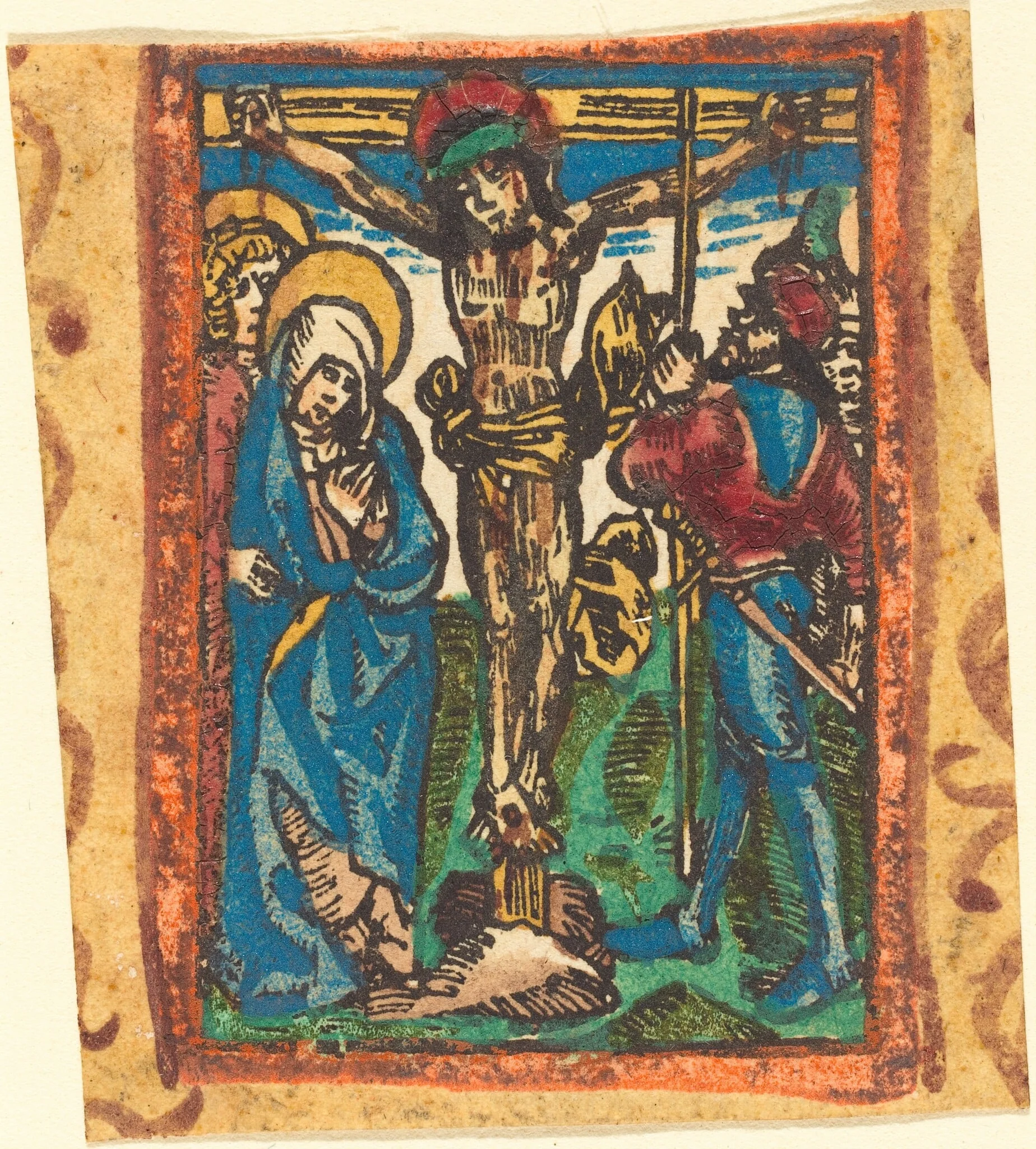 The Crucifixion, detail