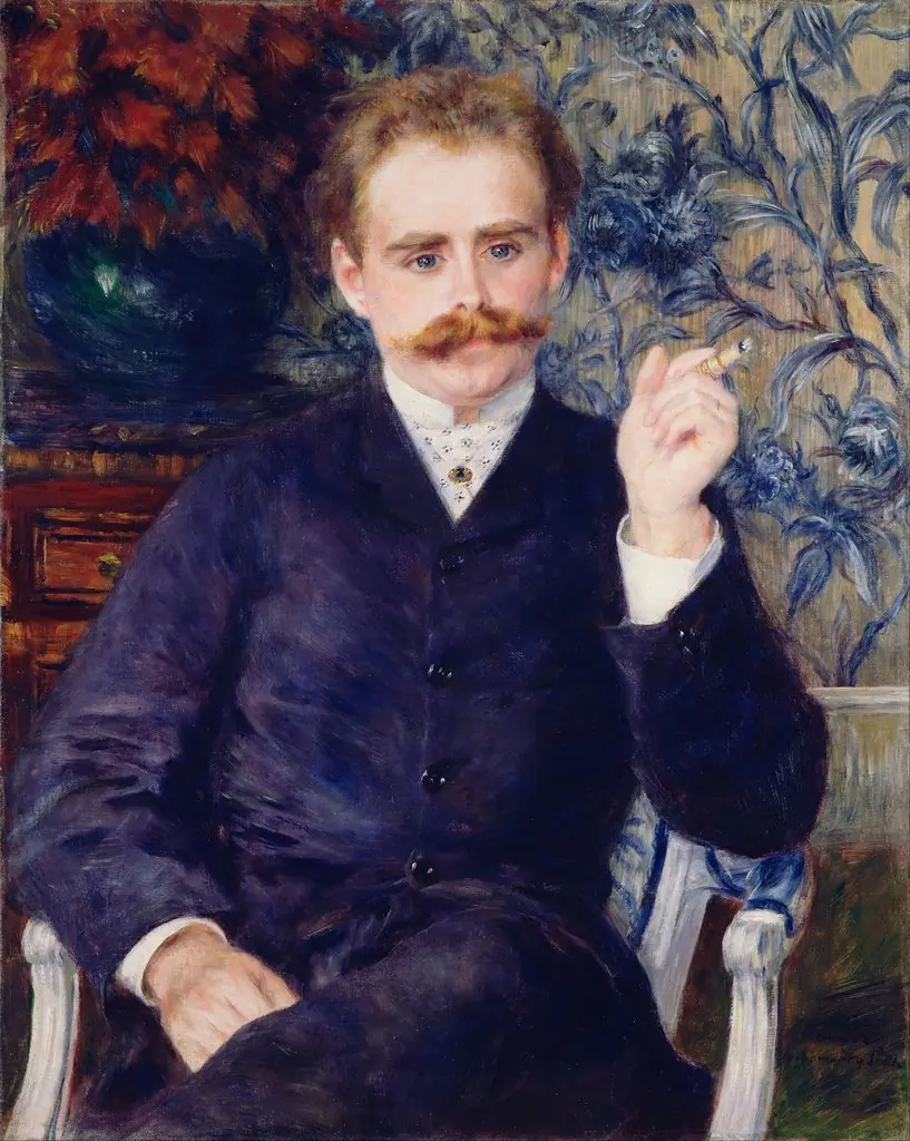 Portrait of Albert Cahen d’Anvers, by Auguste Renoir, oil, 1891