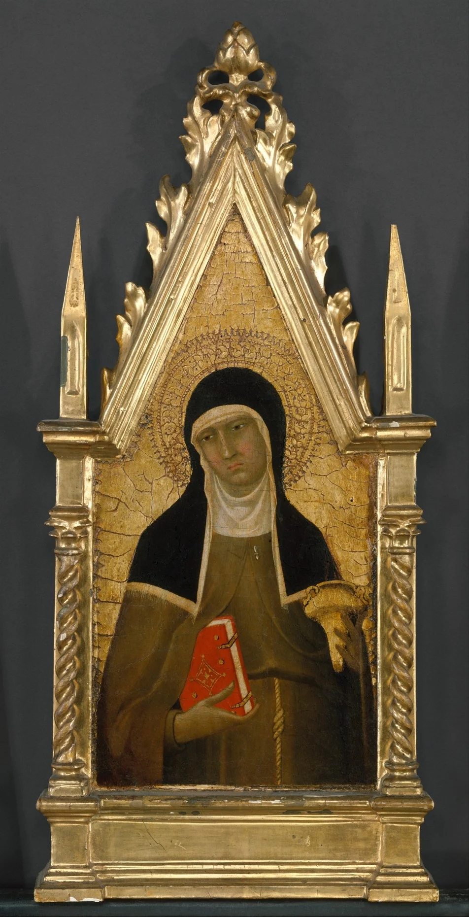Saint Clare, detail