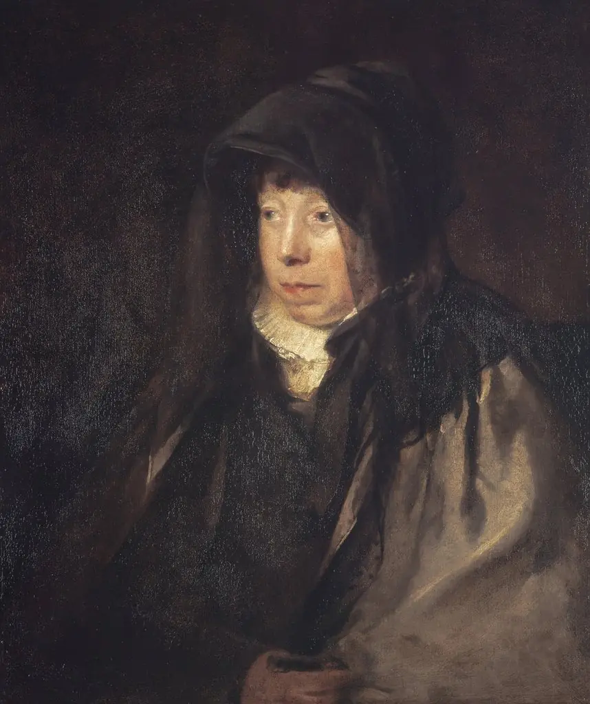 The Artist's Mother (Agnes Boyd, Mrs David Geddes, 1760 / 1761 - 1828), by Andrew Geddes, oil, 1813