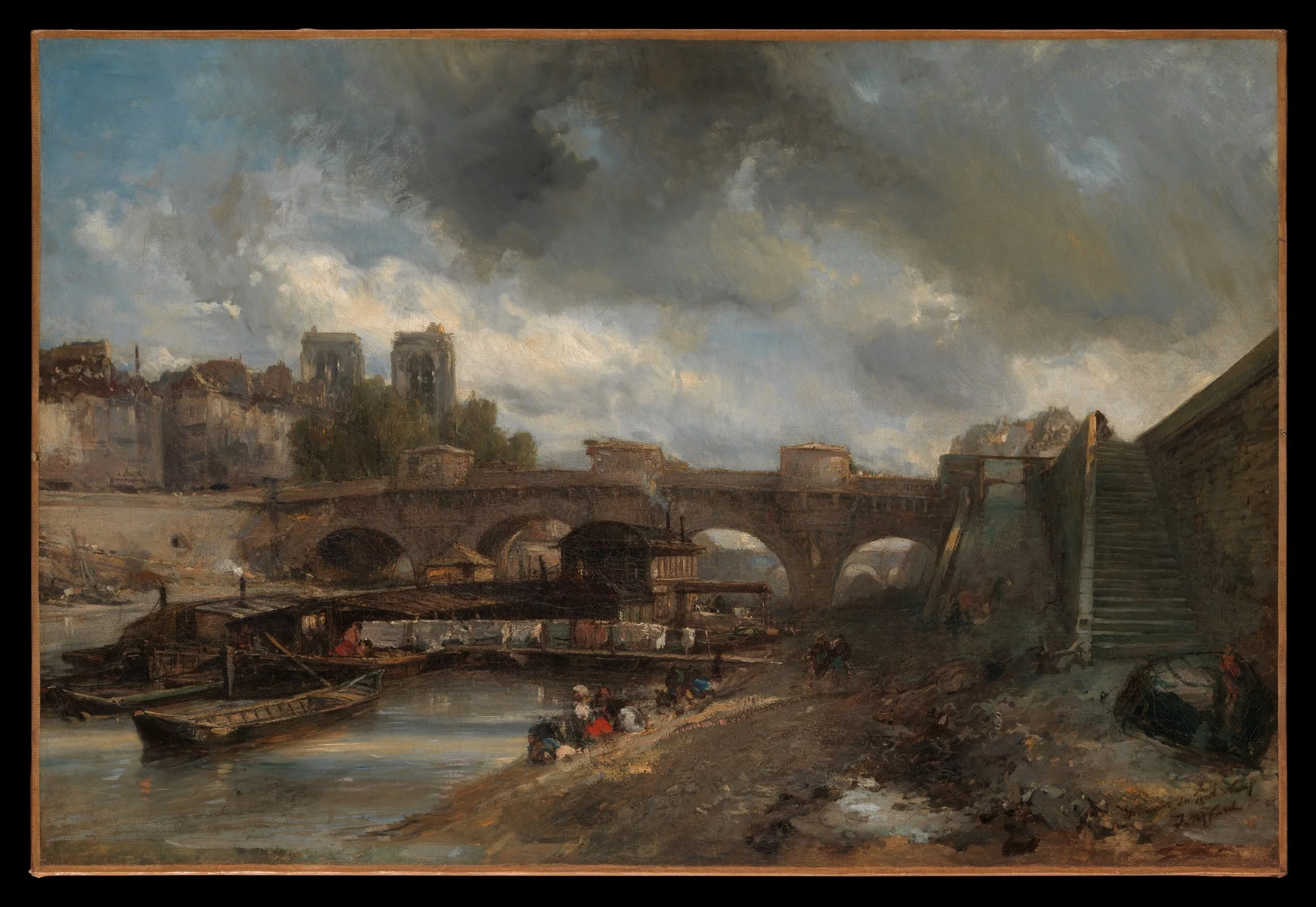 The Pont Neuf, detail