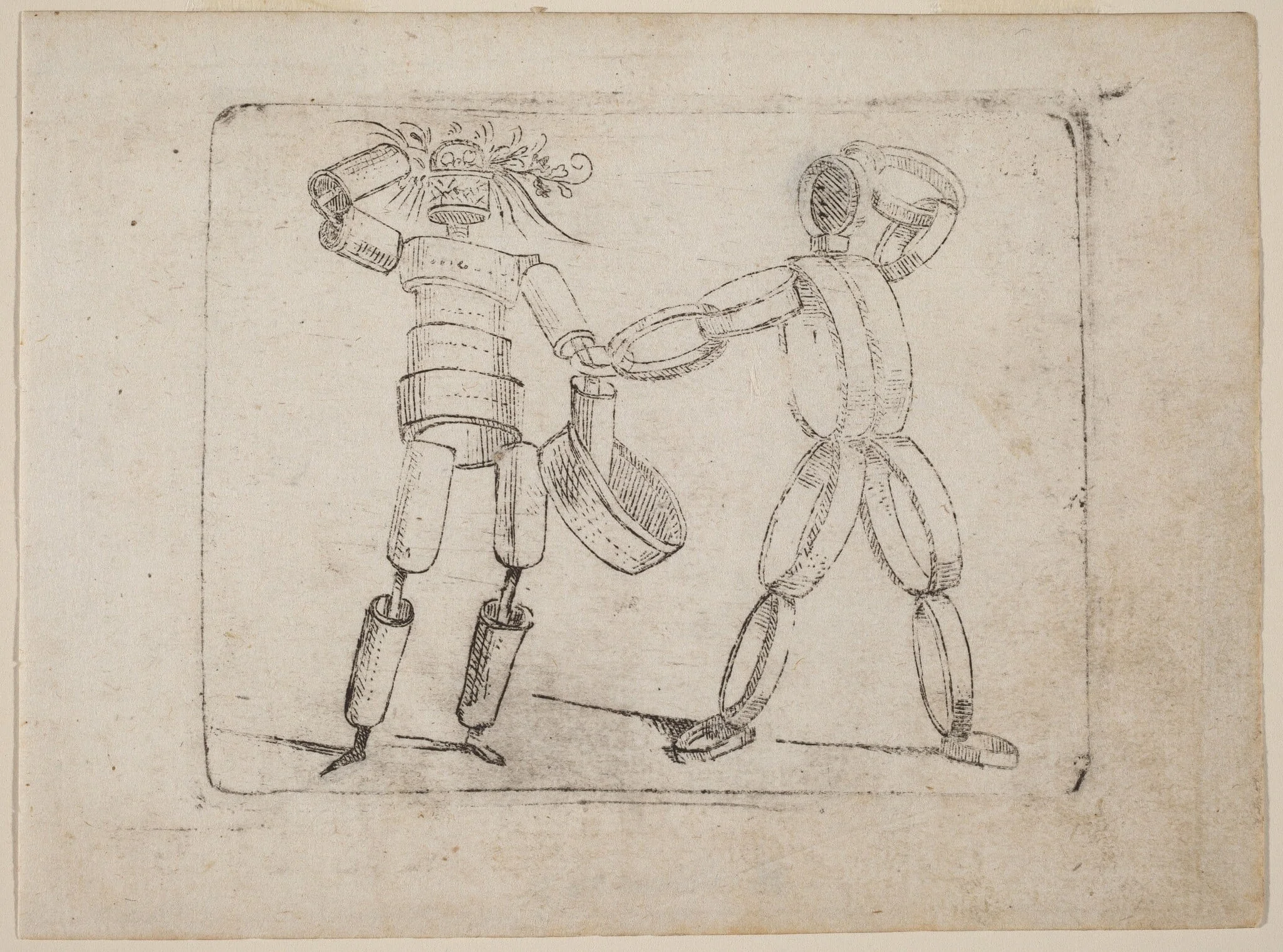 From "Bizzarie di varie Figure", detail