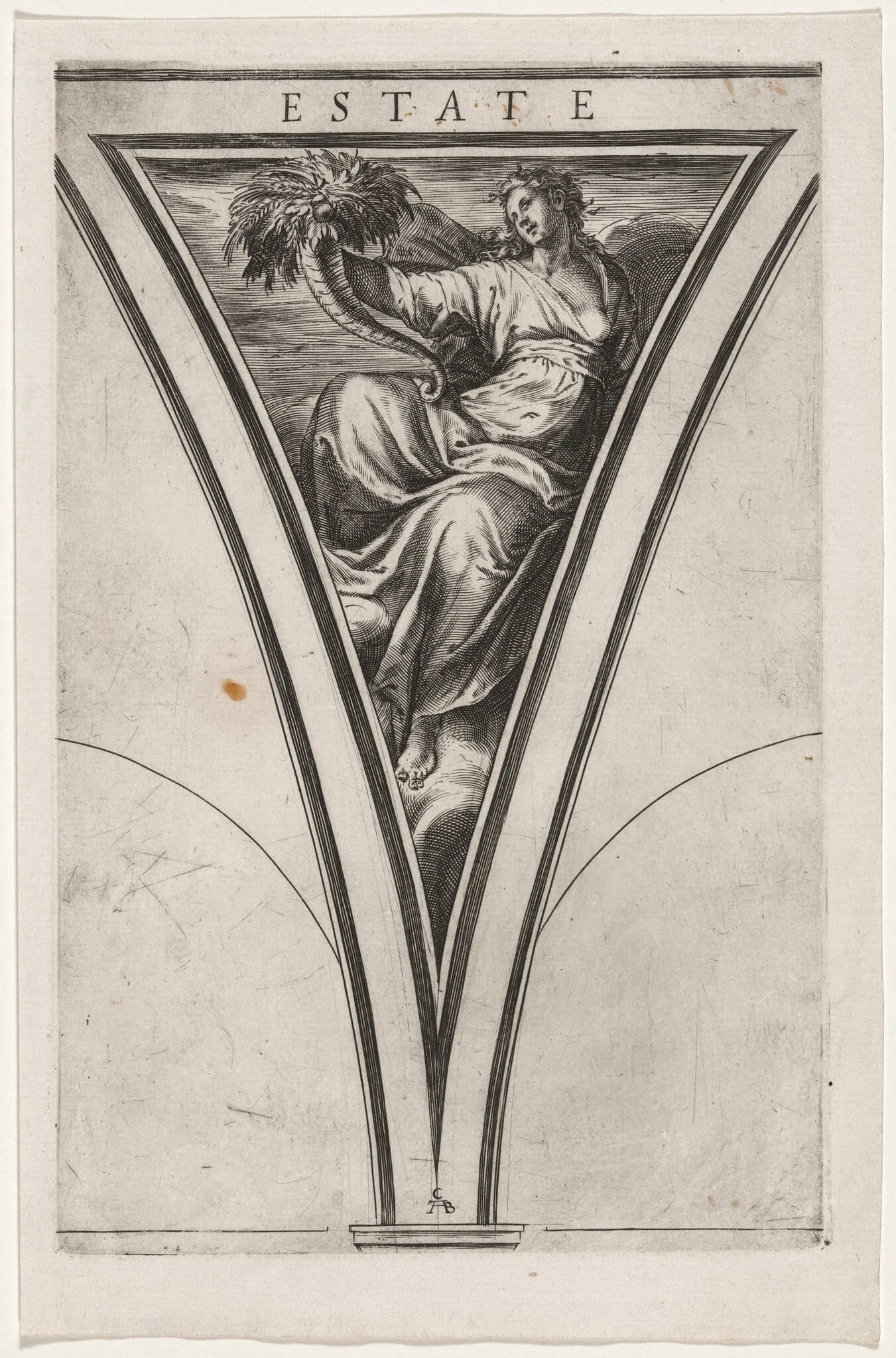 Estate (Summer or Ceres), detail