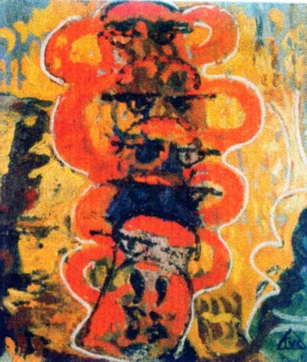 Totem solar, detail