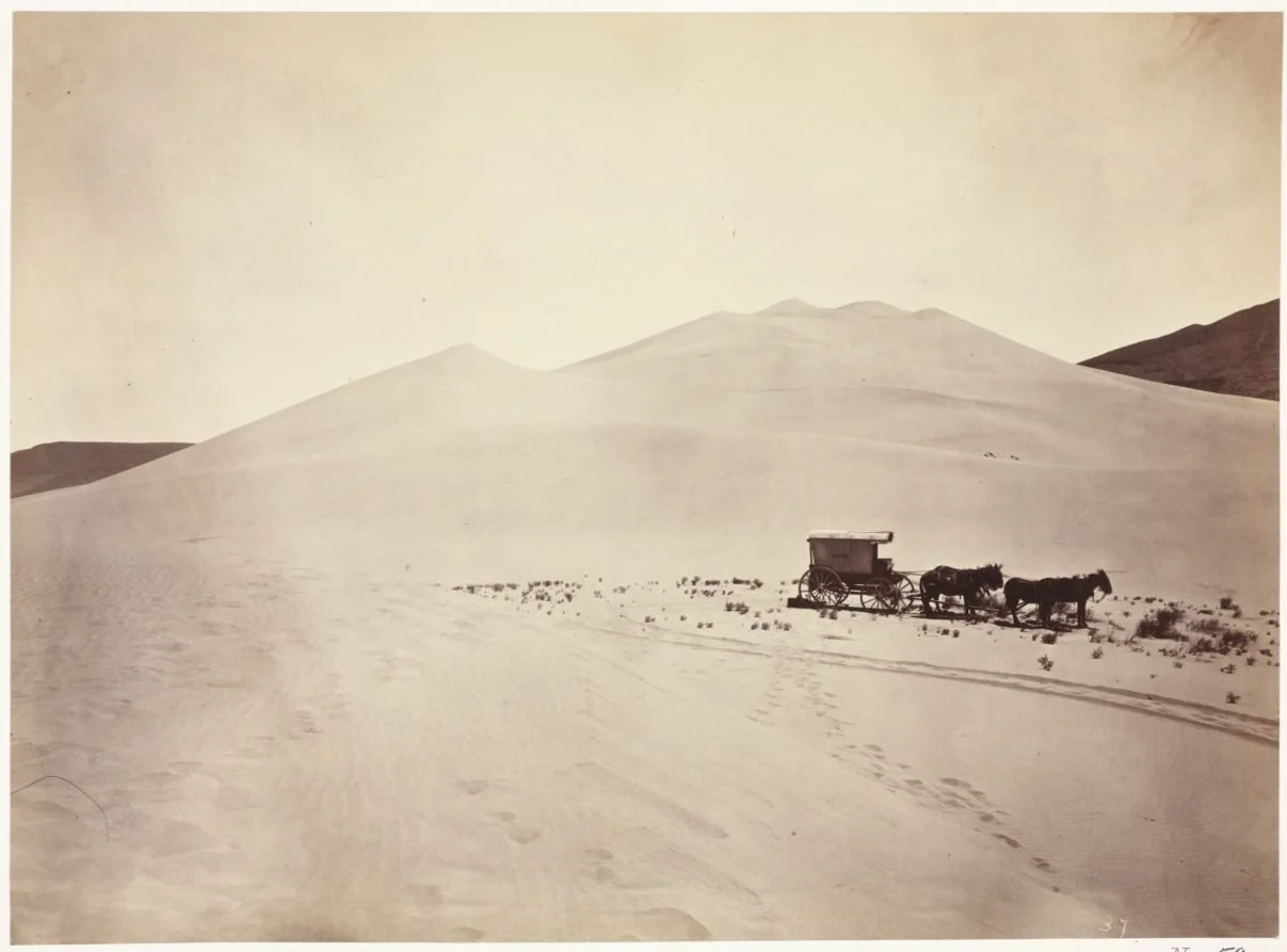 Sand Dunes, Carson Desert, Nevada, detail