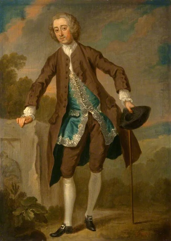 Gustavus Hamilton, 2nd Viscount Boyne (1710 - 1746), detail