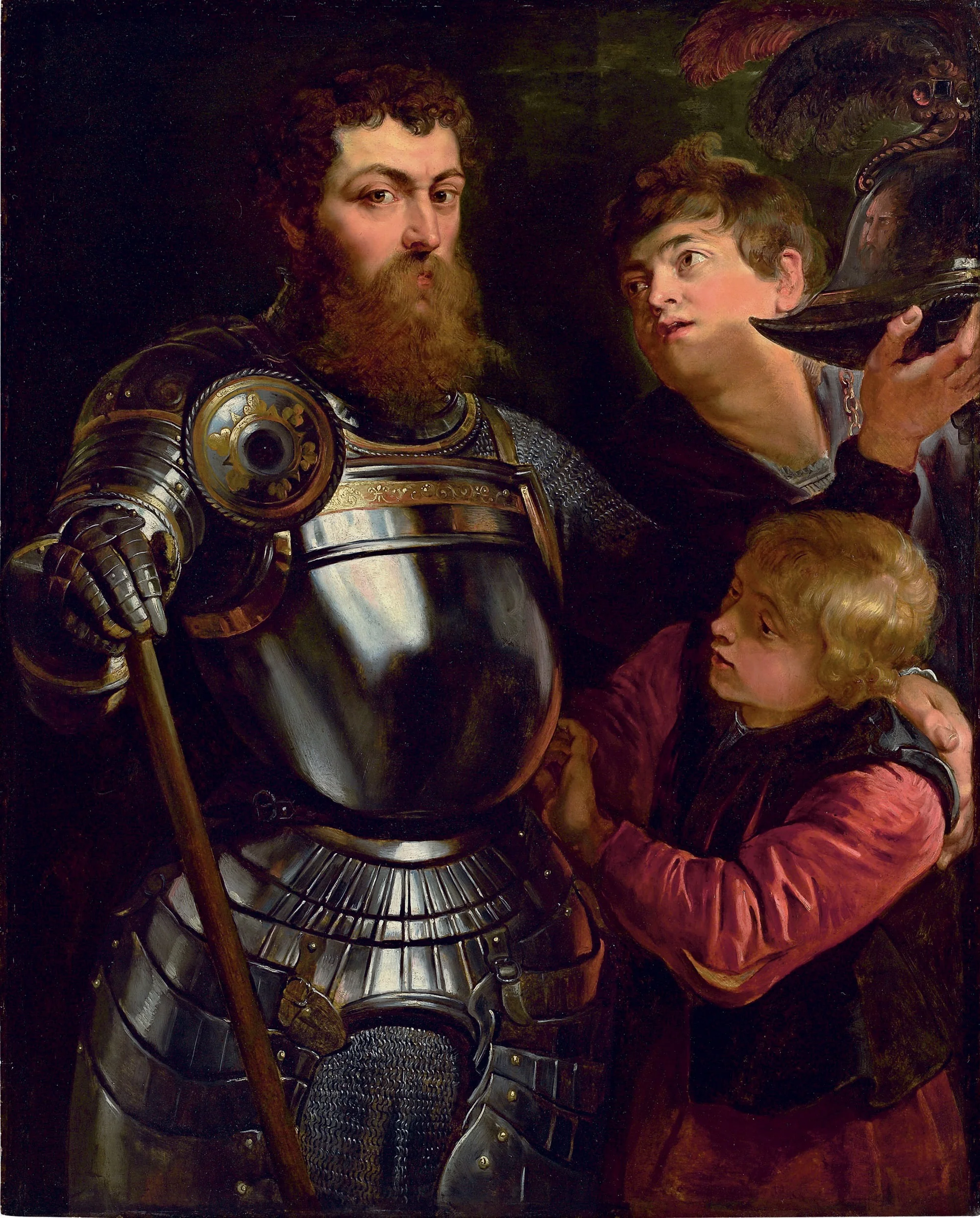 Portrait of a Commander, detail