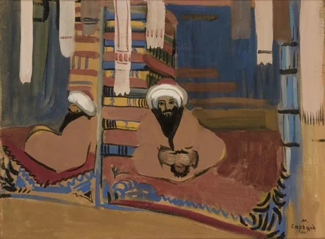Eastern merchants, detail