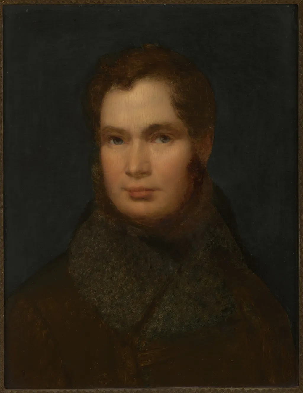 Self-Portrait, by Wojciech Stattler, oil, 1830