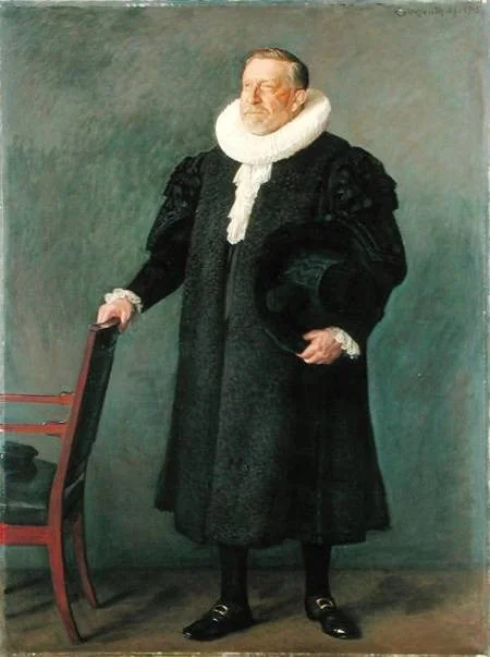 Hamburger Bürgermeister Max Predöhl, detail