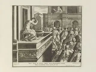 Imagines Veteris ac Novi Testamenti a Raphaele, by Pietro Aquila, 1650