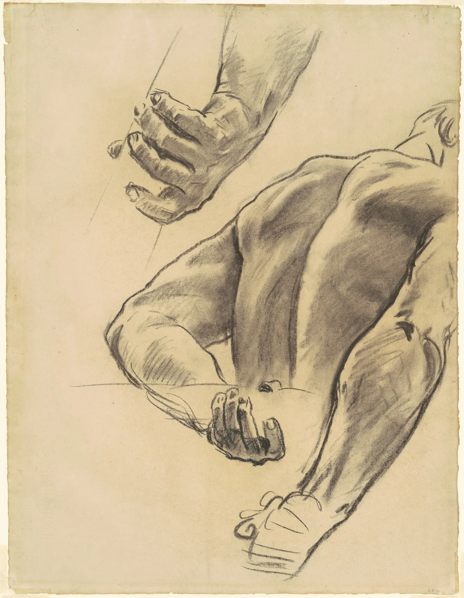 Studies for "Judgment", detail