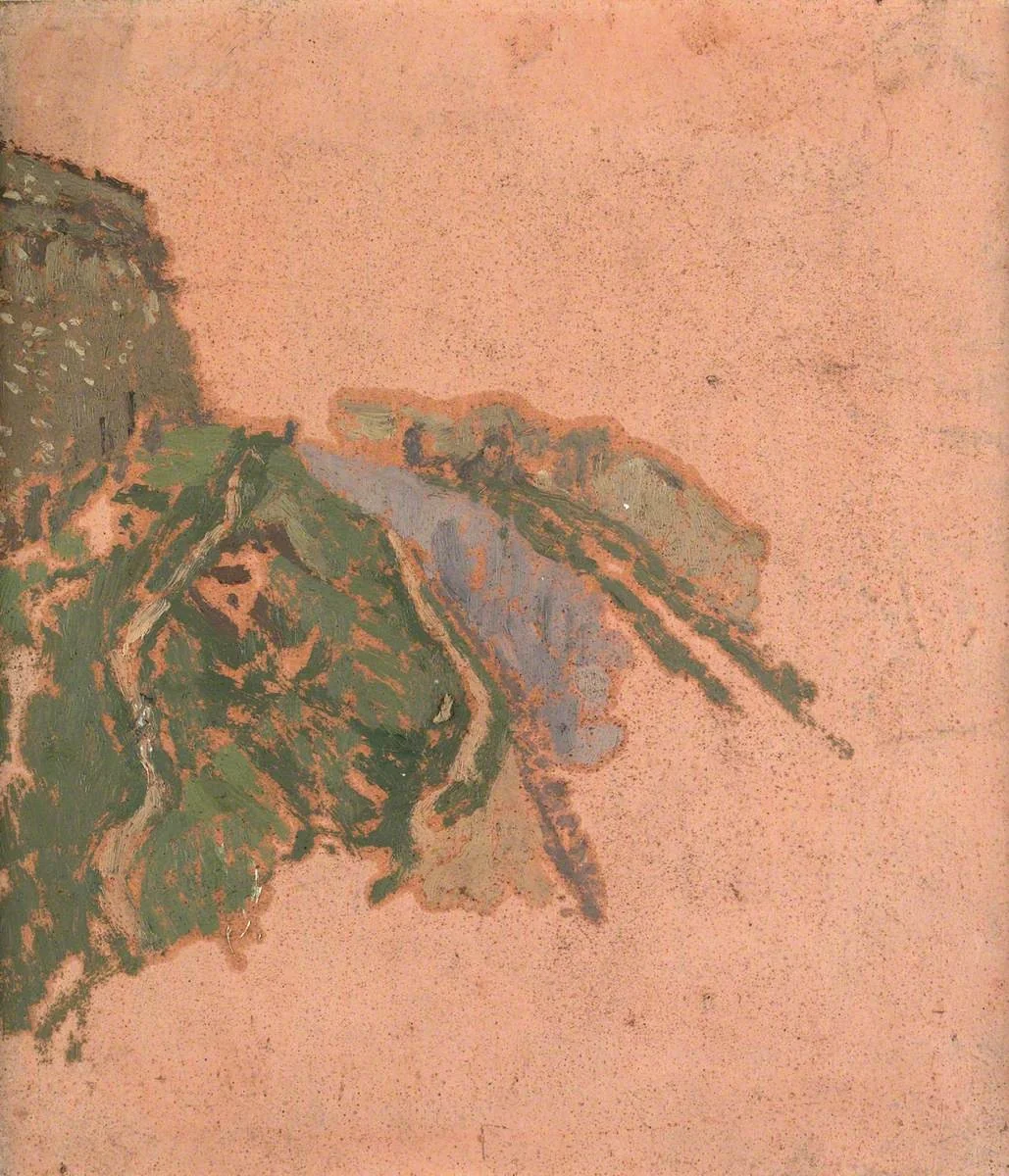 Hillside: View from the Artist's Studio, detail