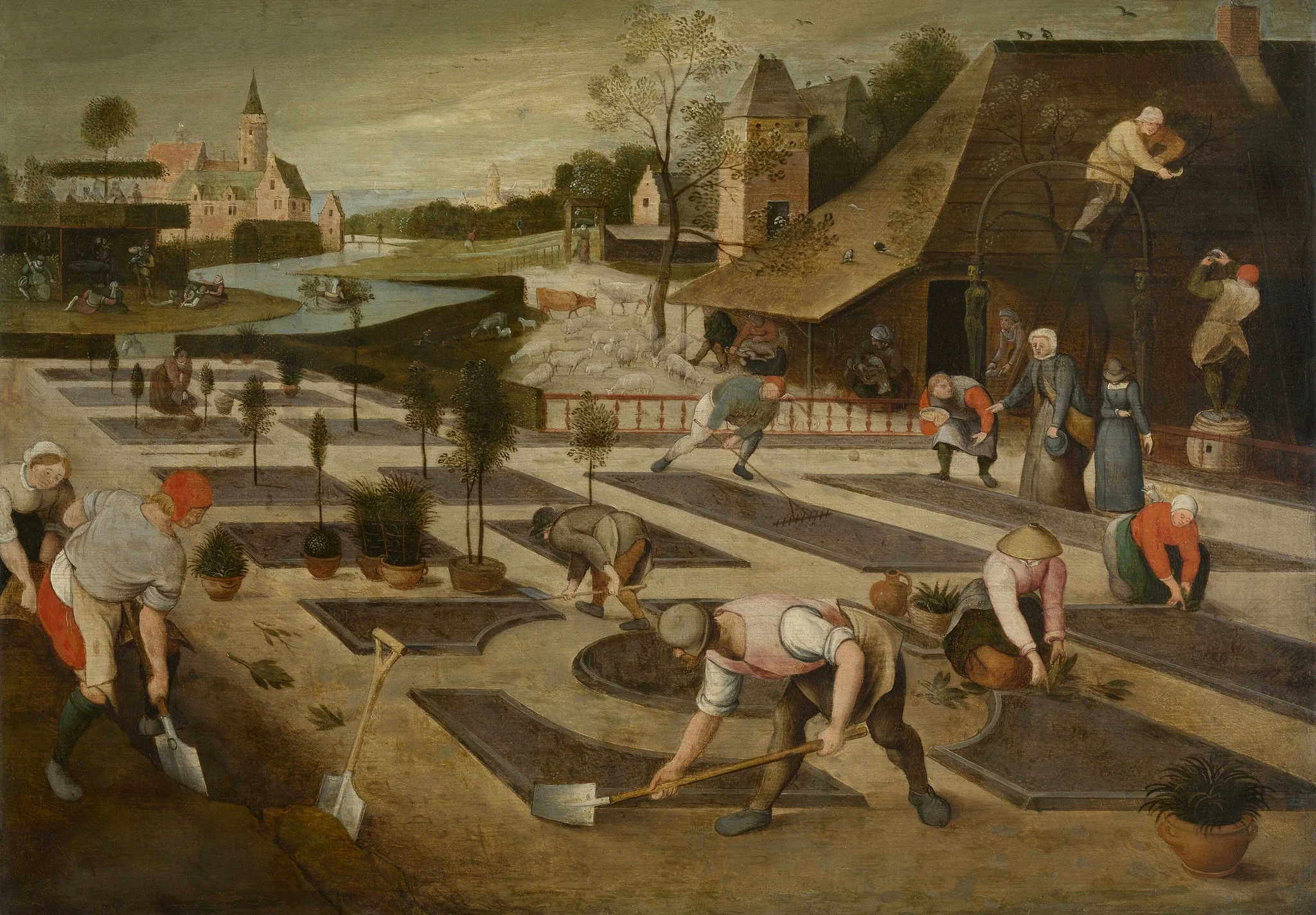 Spring, detail