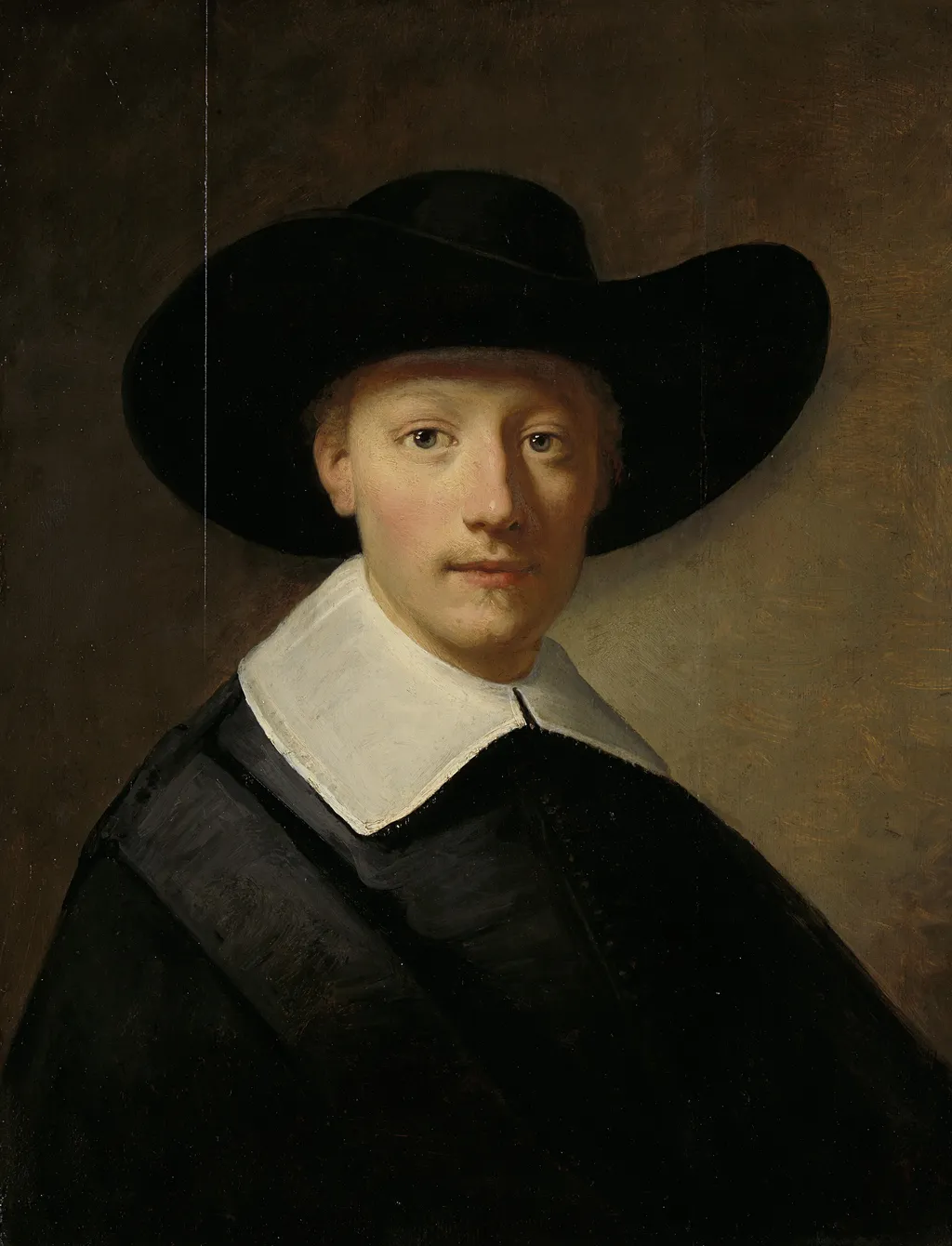Portrait of a man, known as Gozen Centen (1611/12-77), by Govert Flinck, oil, 1639