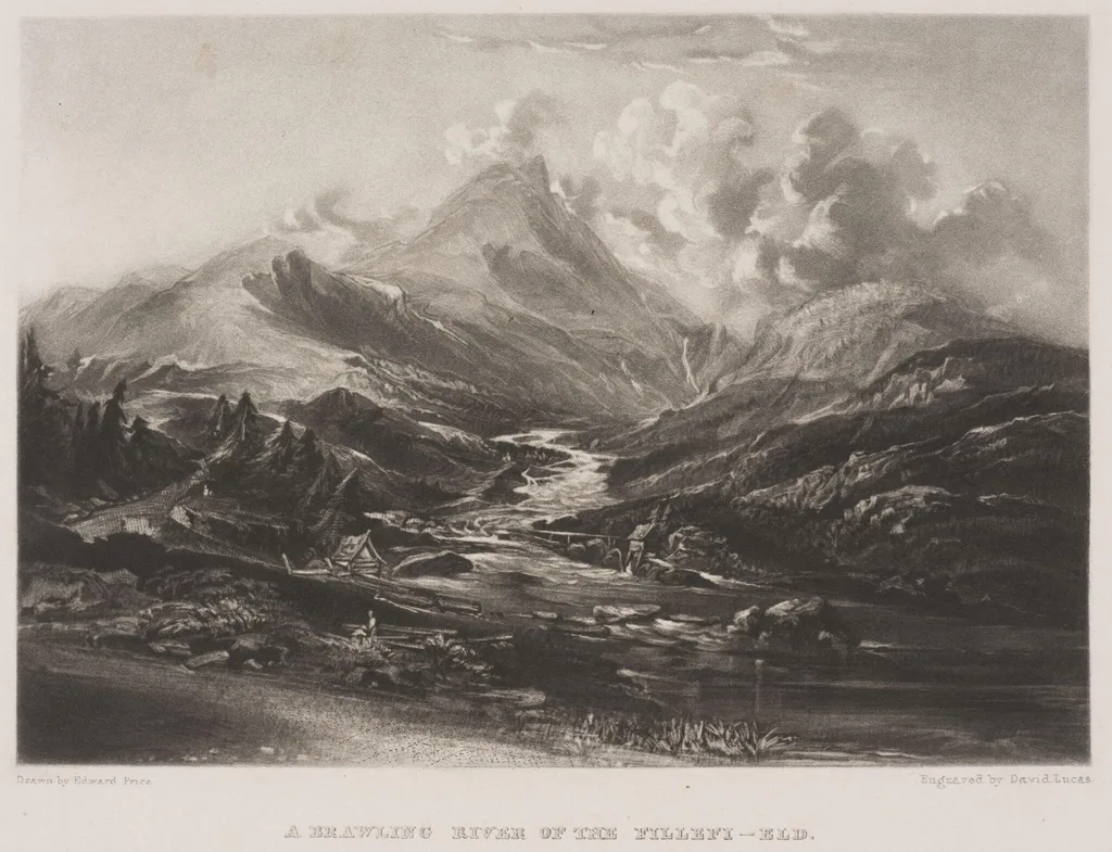 A Brawling River of the Fillefi-eld, by Edward Price, 1834