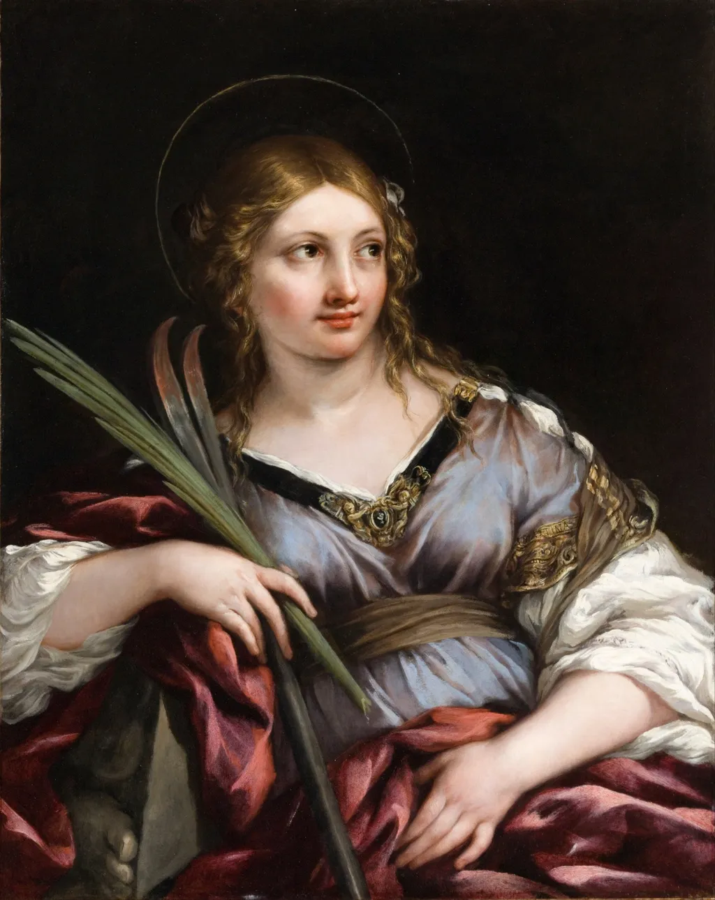 St. Martina, by Pietro da Cortona, oil, 1635