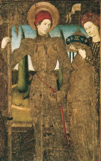 Saint George and the Princess, detail