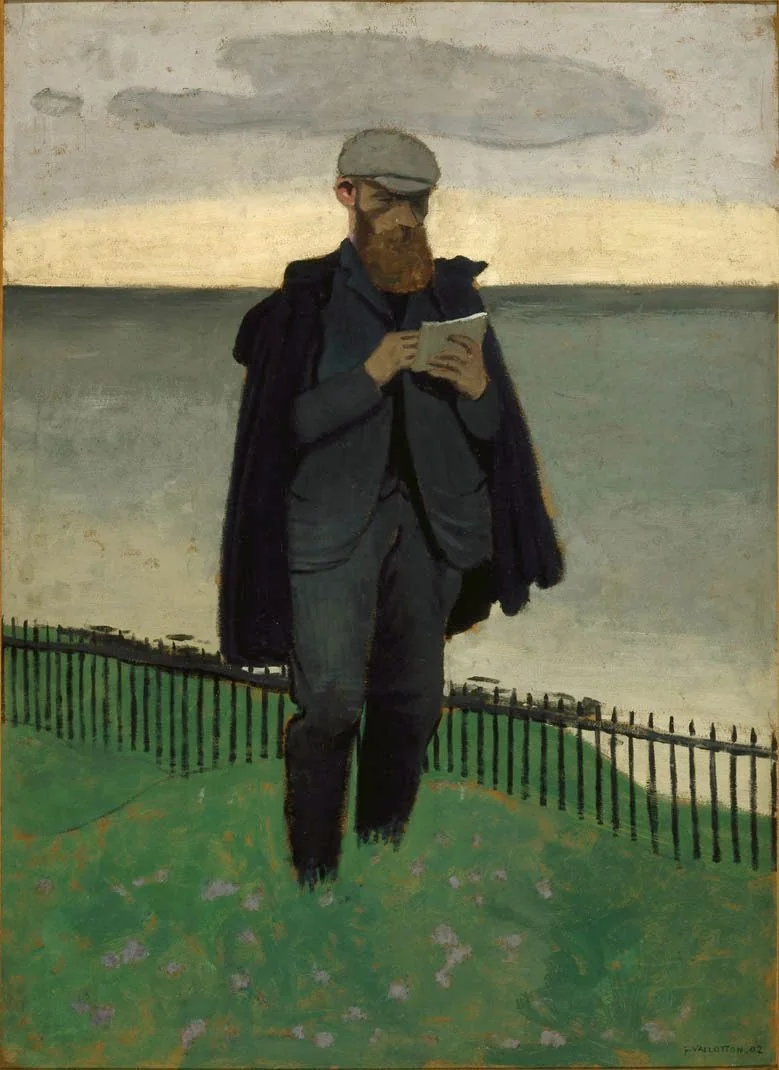 Vuillard dessinant à Honfleur, detail