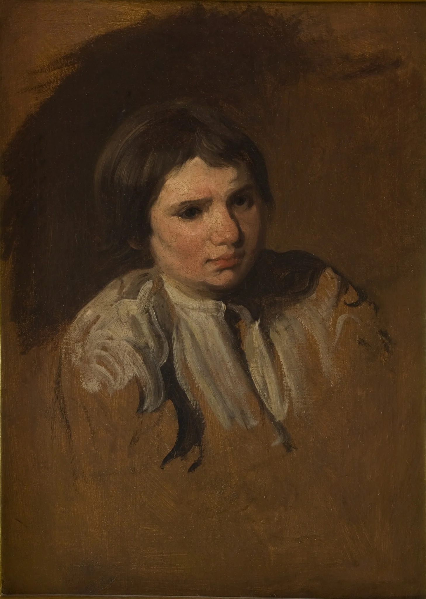 Young Peasant, detail