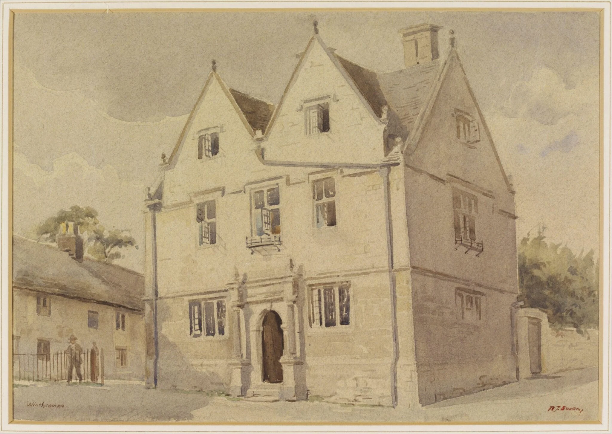 Jacobean House, Winchcombe, detail