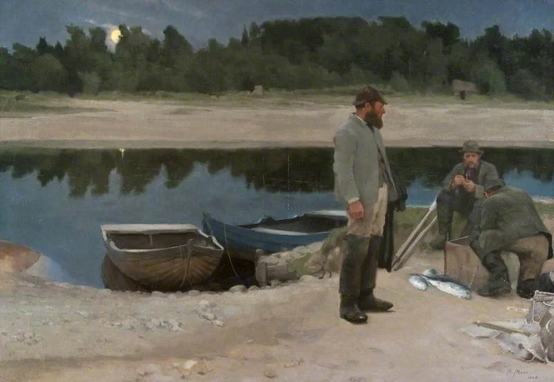 By the Findhorn, detail