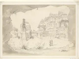 Kailasanatha Temple, Ellora, by William Maj. Gen. Lacy, 2