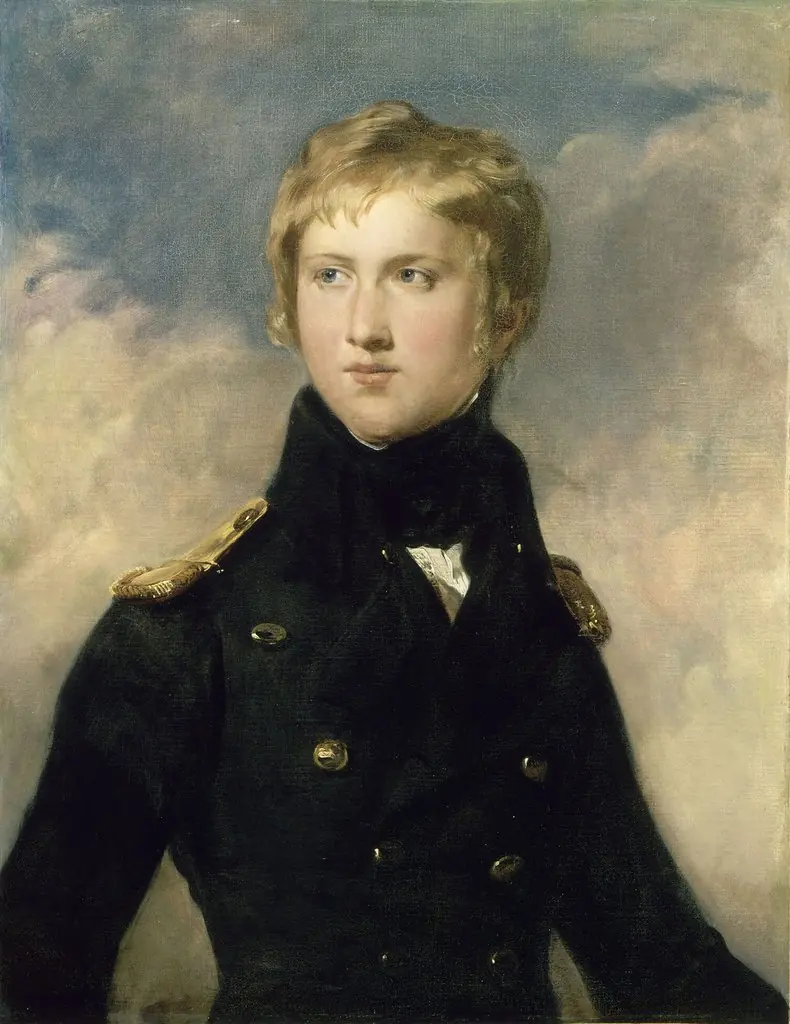Antoine-Marie-Philippe-Louis d'Orléans, Duke of Montpensier, by Amédée Fauré, oil, 1834