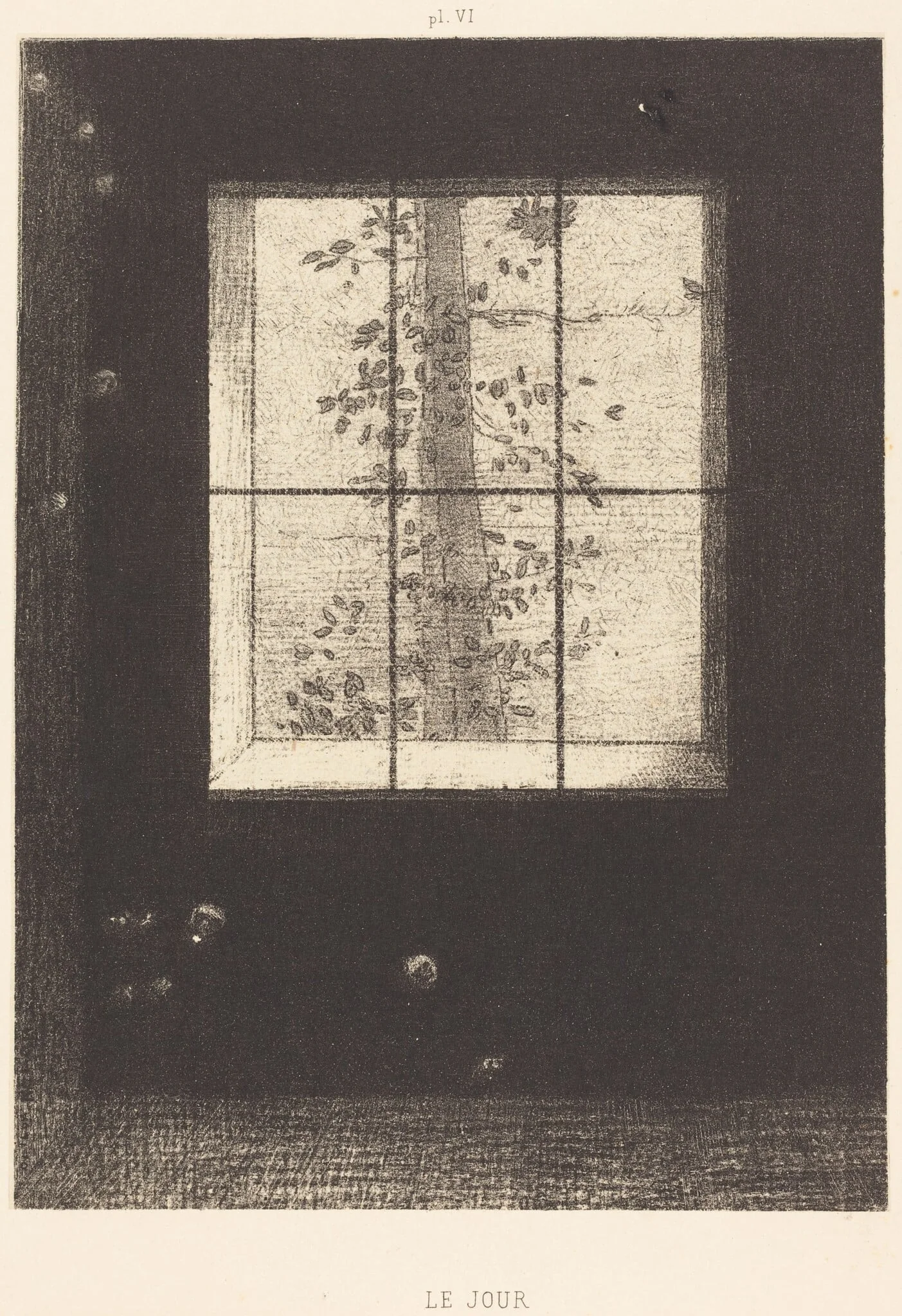 Le Jour (Day), detail
