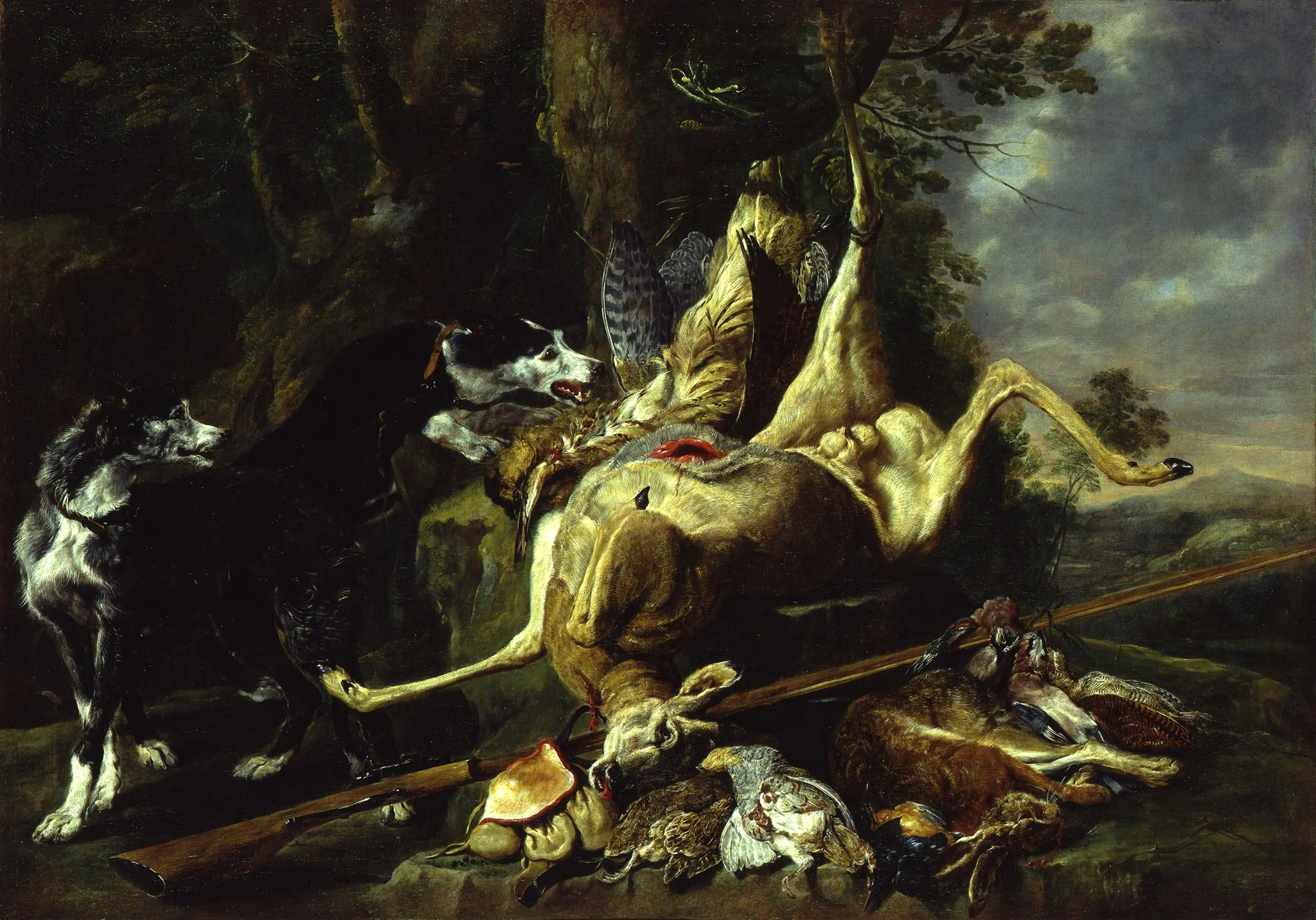 Dogs and Dead Game, detail