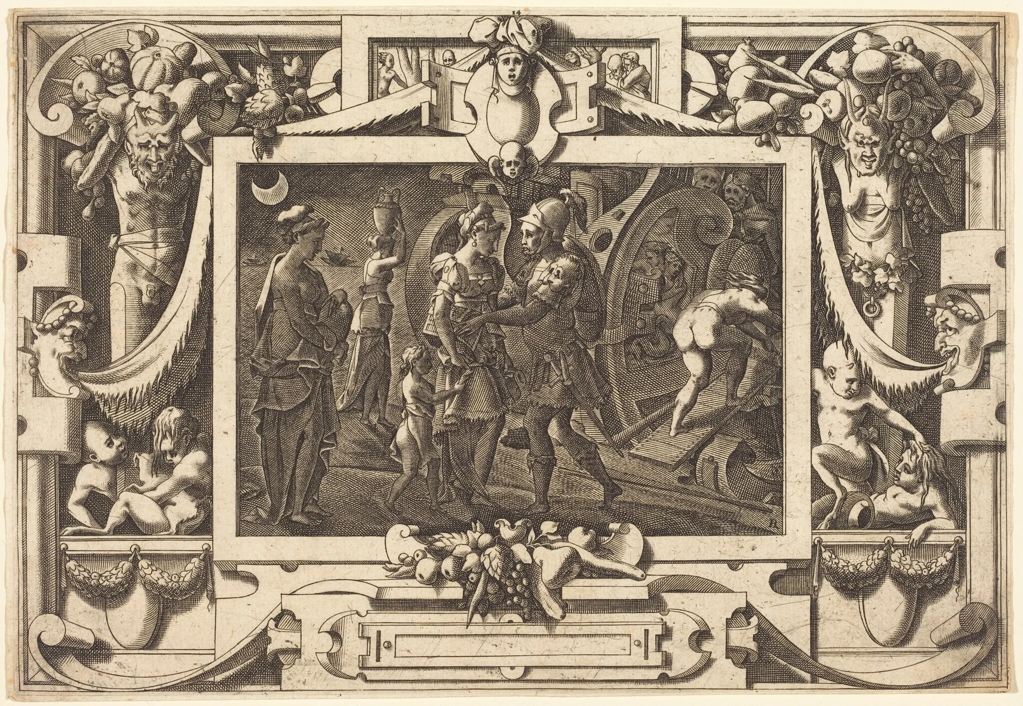 Medea Embarks with Jason, detail