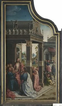 De ongelovige Thomas, detail