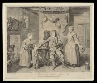 H Beard Print Collection, by Johan Joseph Zoffany, 1