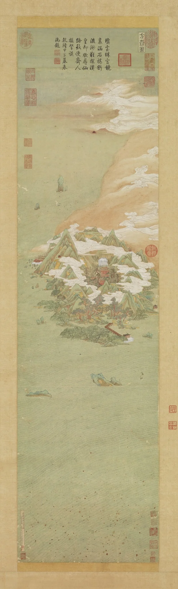 Fang-hu Mountain, detail