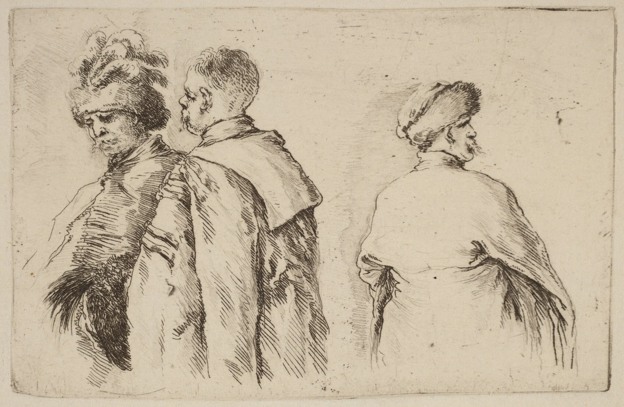Three Hungarians, detail