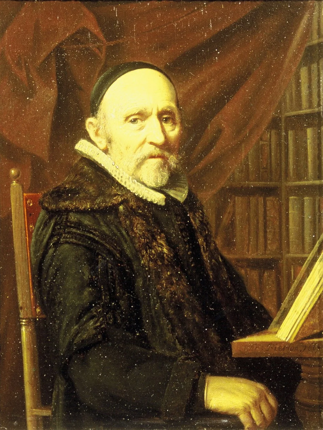 Portrait of Joris Goethals (1584/86-1670), detail
