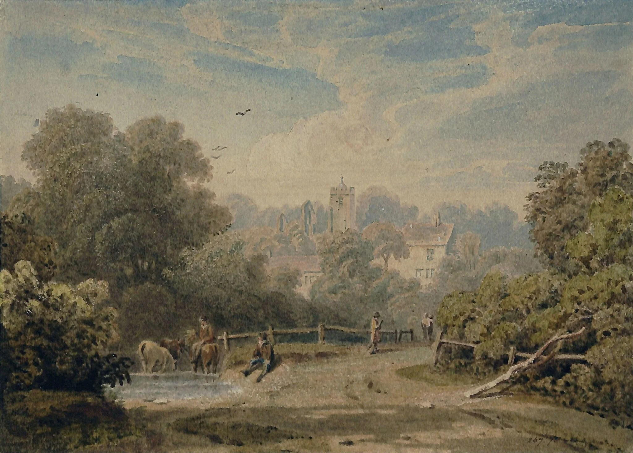 Crowhurst near Hastings, detail