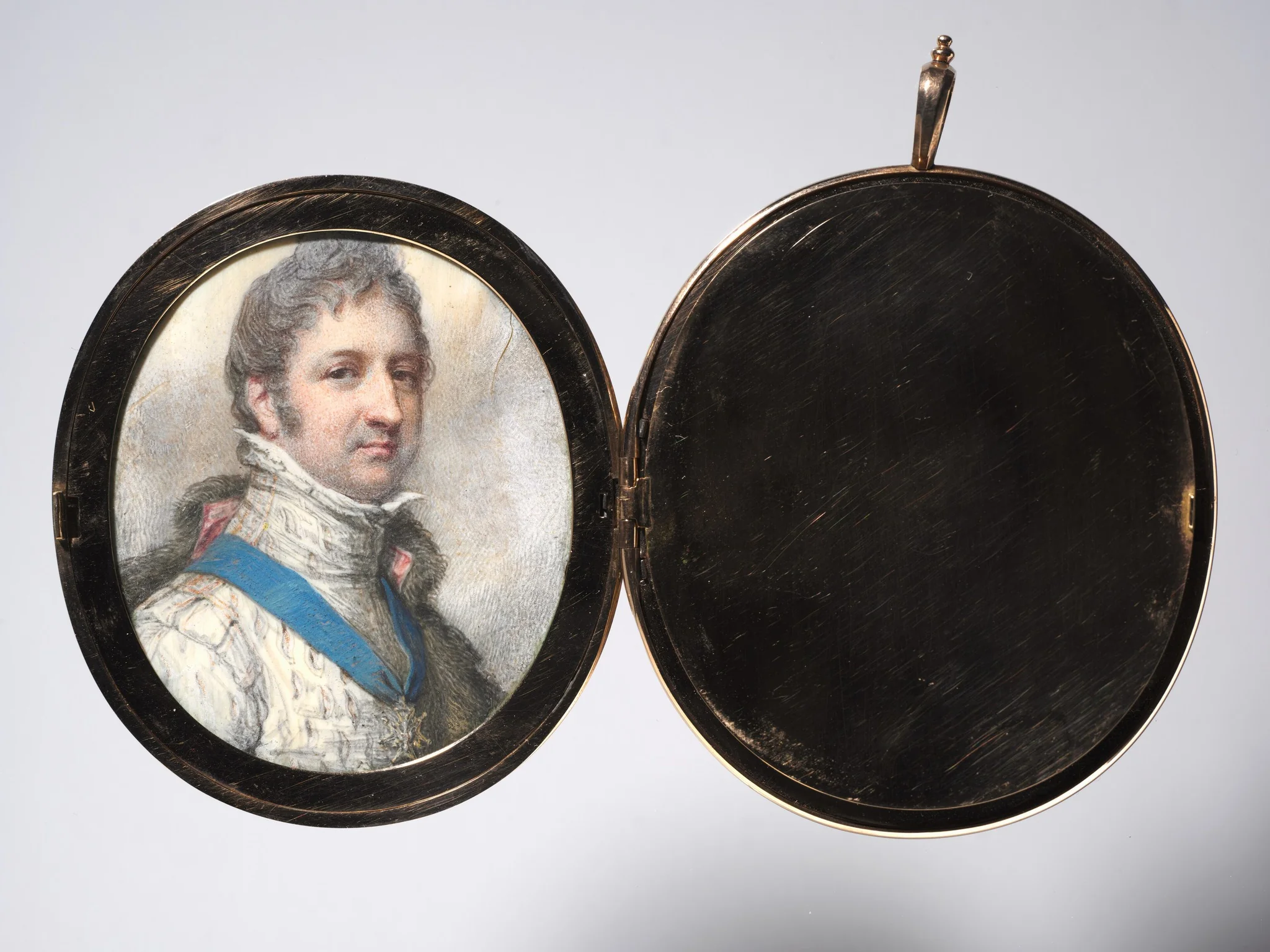Portrait of Louis-Philippe, Duke of Orléans, later King of the French, detail