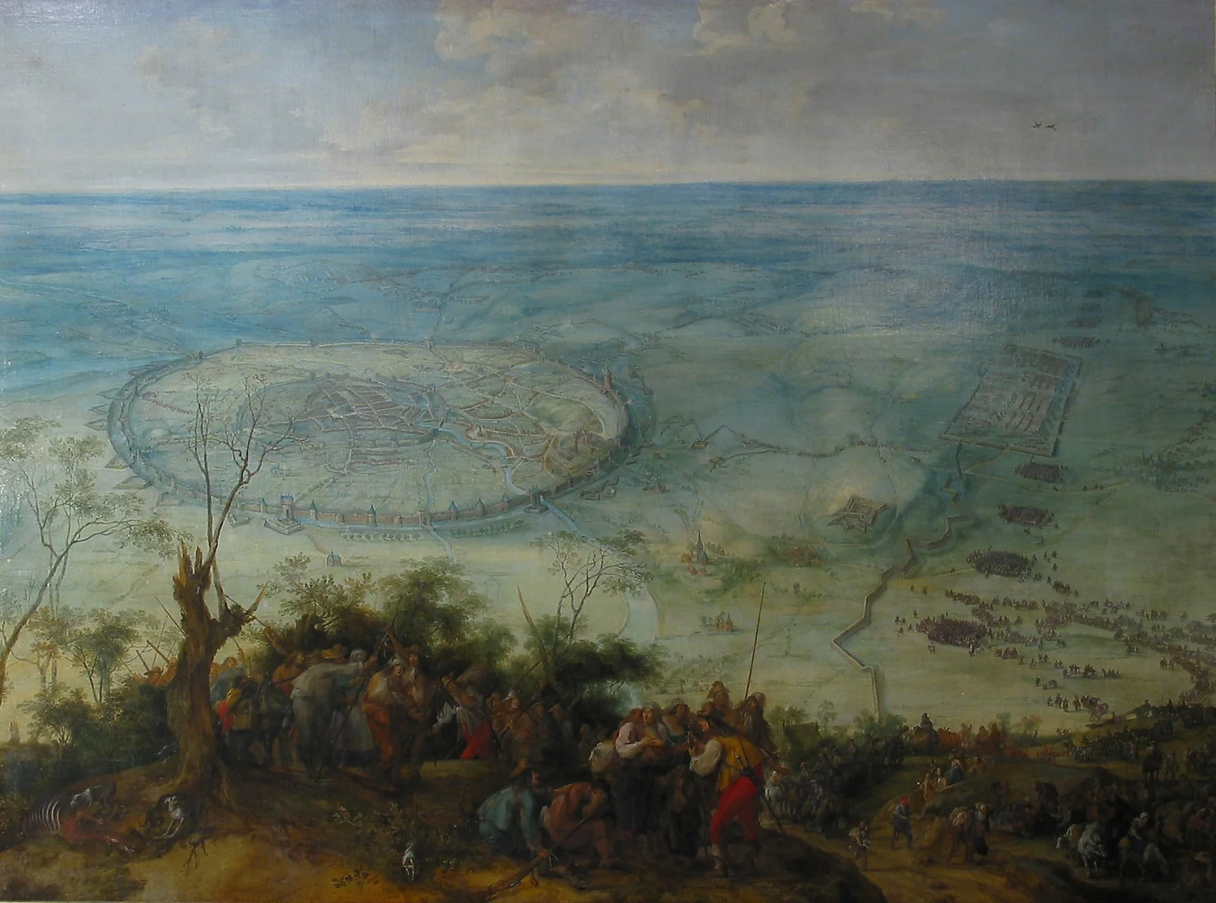 The relief of Louvain, 24 June-4 July, 1639, by Ottavio Piccolomini, detail