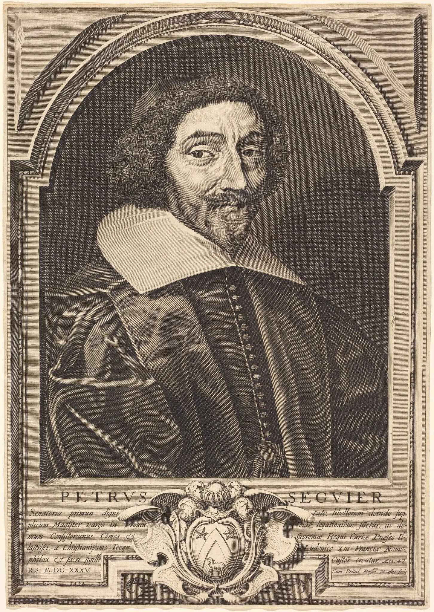 Pierre Seguier, detail