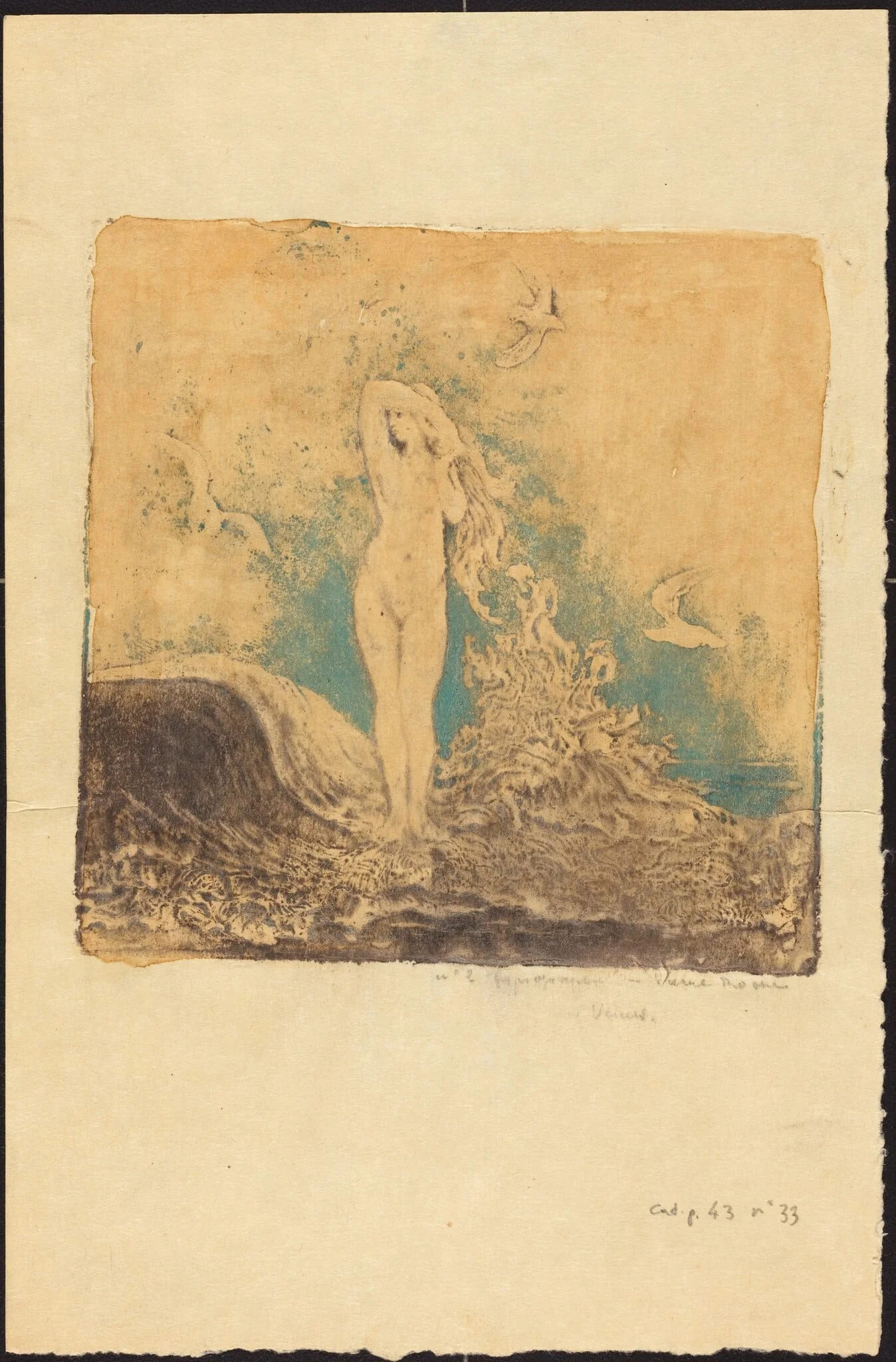 Aphrodite, detail