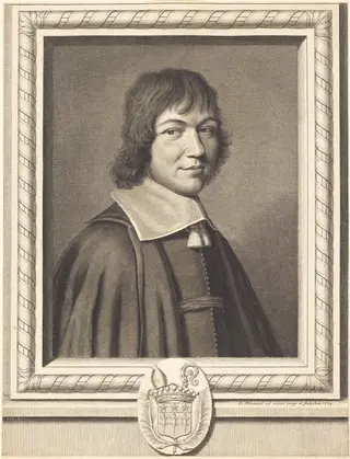 Charles-Maurice Le Tellier, by Robert Nanteuil, ink, 1663