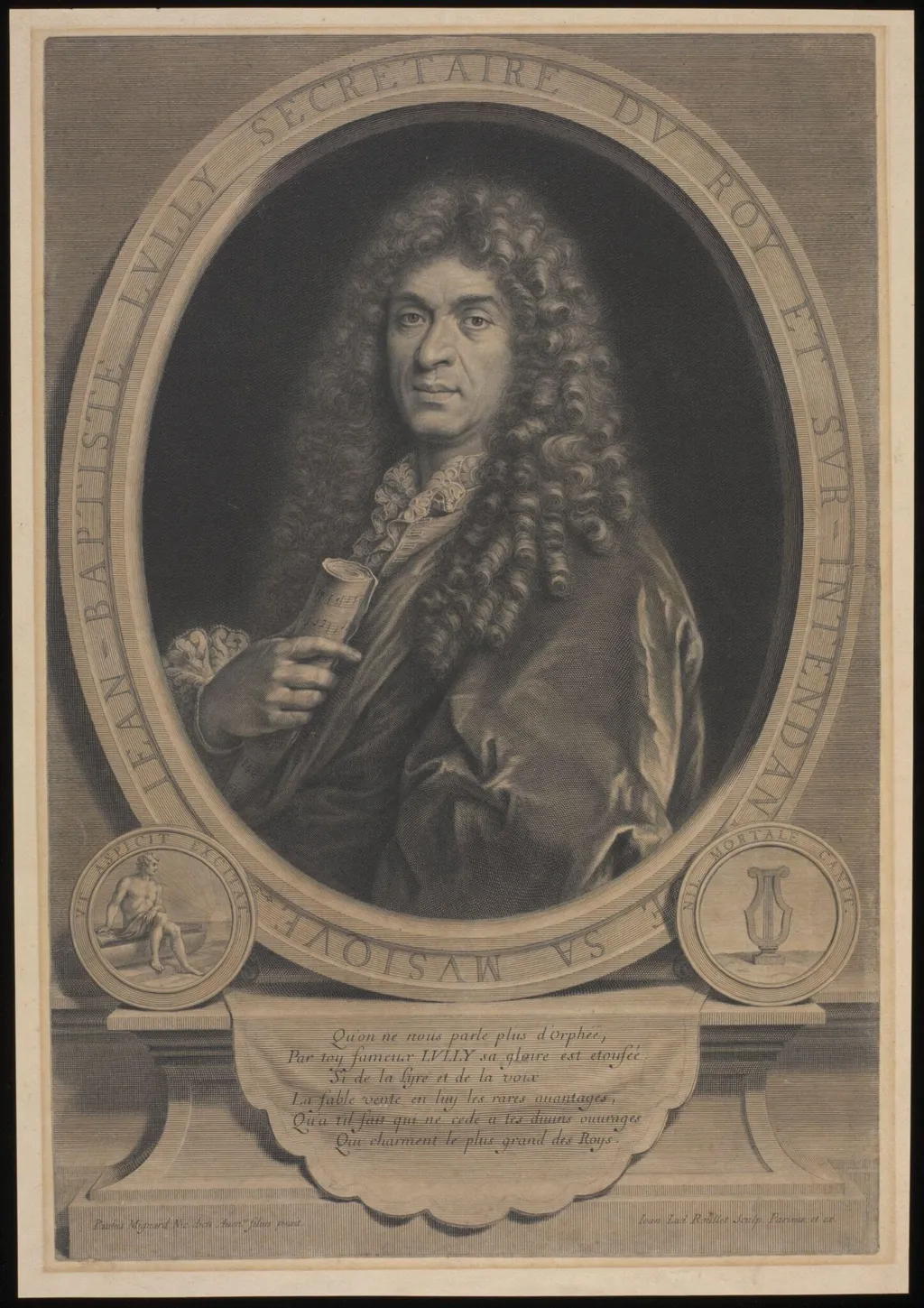 H Beard Print Collection, by Pierre Mignard, 1662