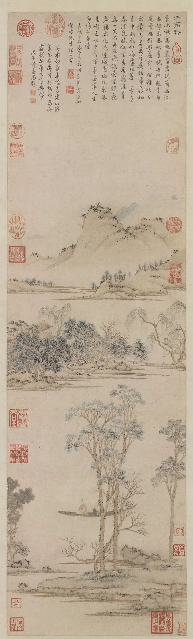 Spring in Chiang-nan, detail