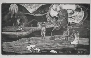 Tahitian Series:  Worship, by Paul Gauguin, 1894